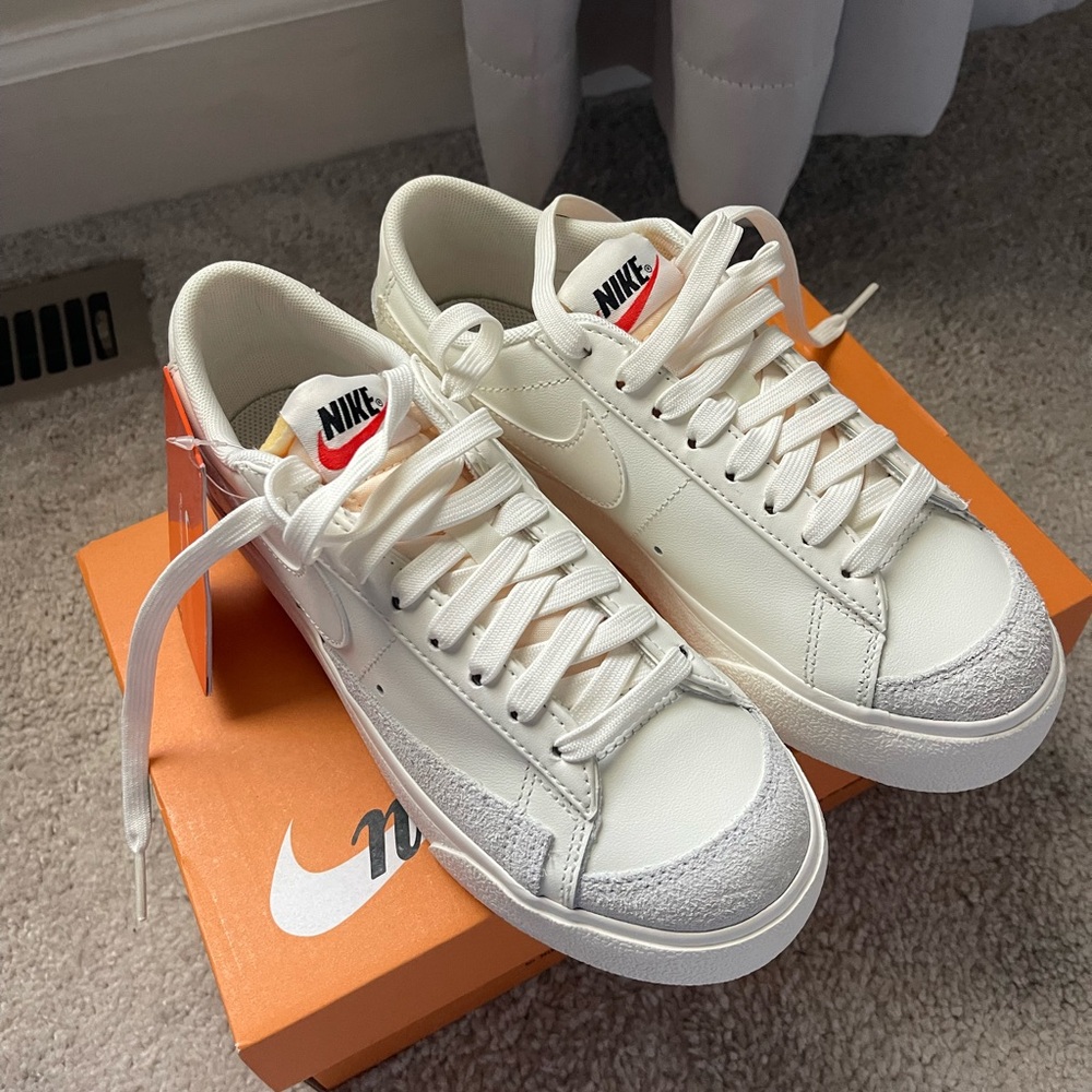 Platform low top Nike blazers